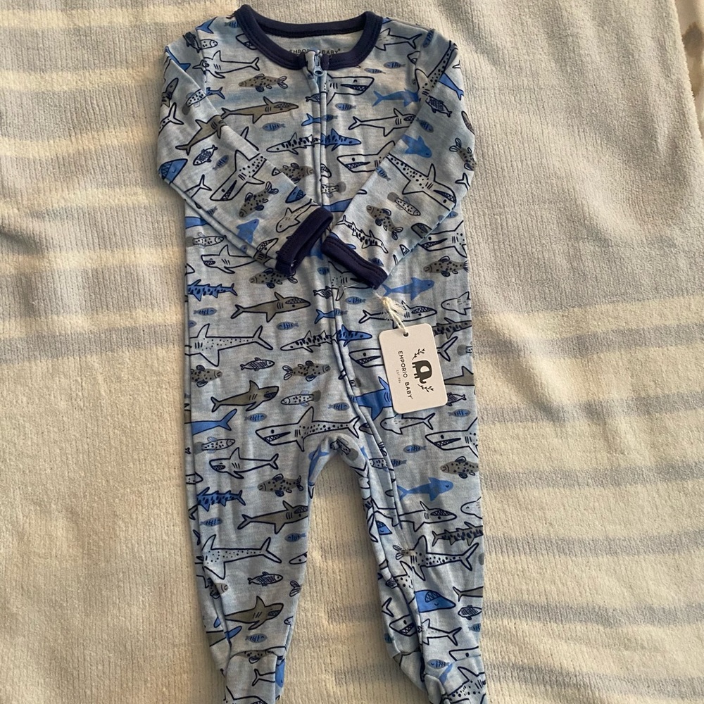 💙🦈 Baby Boys Shark Sleeper